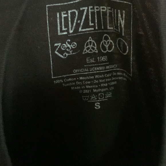 EUC Size Small Led Zeppelin Shirt - Picture 4 of 4